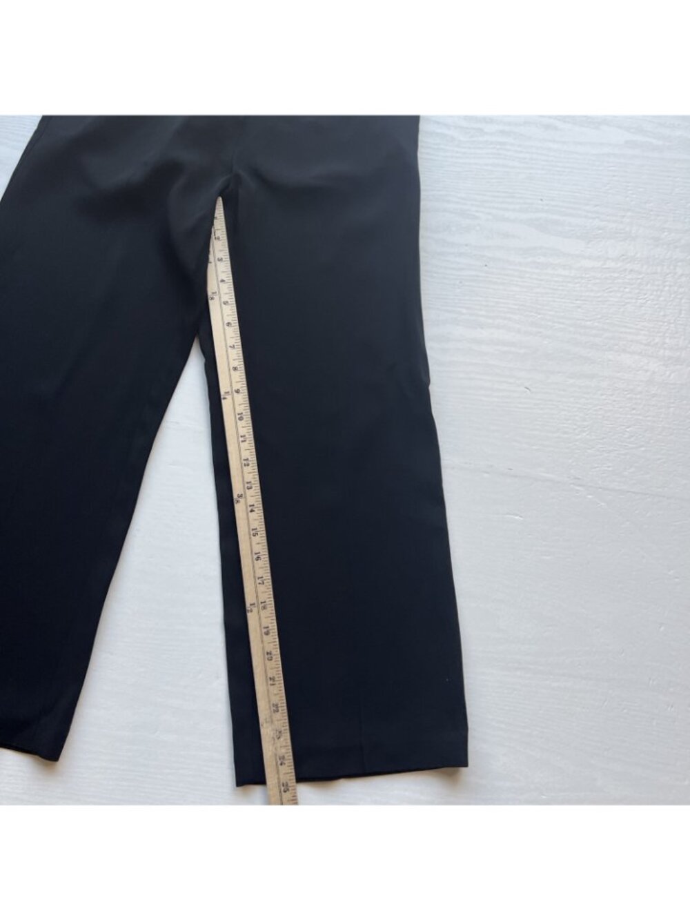 Boden Cropped‎ Pants Womens 4 Black Albemarle Pull On Crepe New - Picture 6 of 16